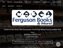 Tablet Screenshot of fergusonbooks.com